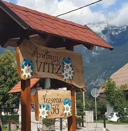 Apartmaji Vitez Apartma 1 Bovec Bagian luar foto