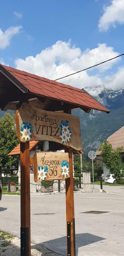 Apartmaji Vitez Apartma 1 Bovec Bagian luar foto